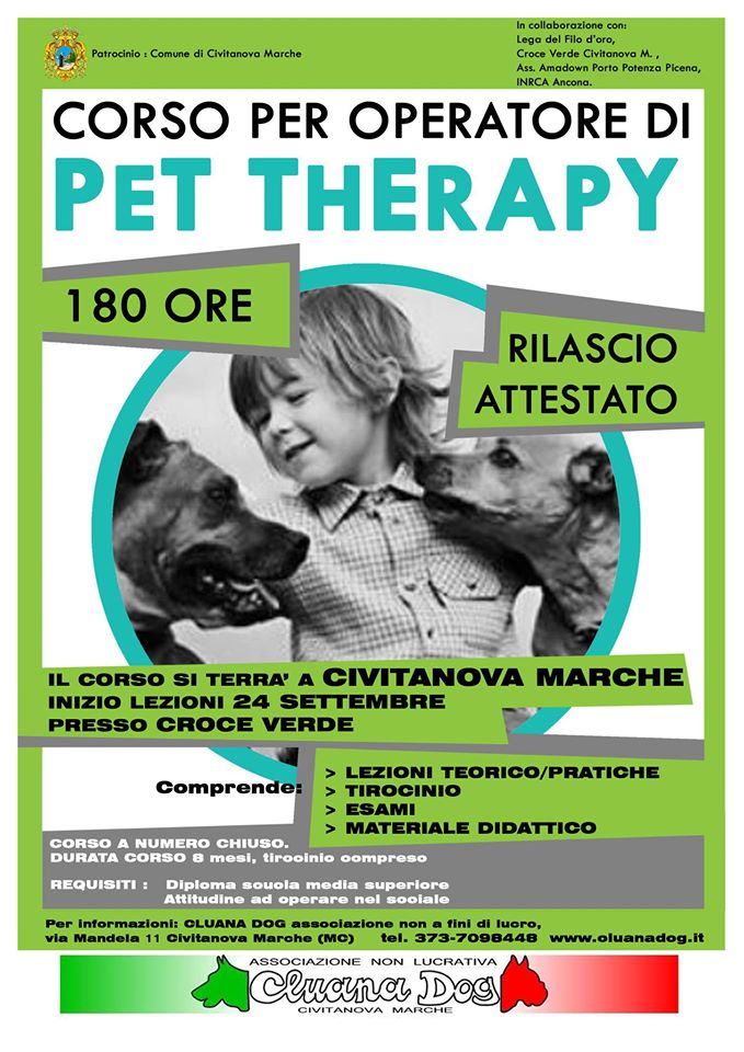 Corso di Pet Therapy
